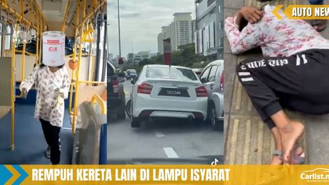 Wanita Hisap Gam Dalam Bas, Bawa Lari Honda City Ditahan Polis