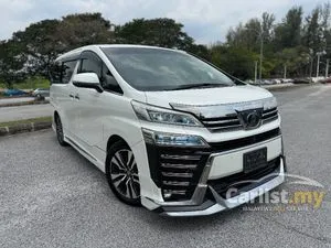 2018 Toyota Vellfire 2.5 ZG MPV