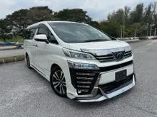 2018 Toyota Vellfire 2.5 ZG ( A ) JBL JBL WARRANTY