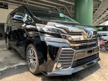 2015 Toyota Vellfire 2.5 Z G Edition (JBL, 4 CAM, PRE CRASH) SPECIAL MERDEKA PROMOTION