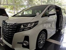 PEARL WHITE COLOR 2015 Toyota Alphard 2.5 G SA MPV SUNROOF! 2 POWER DOOR!