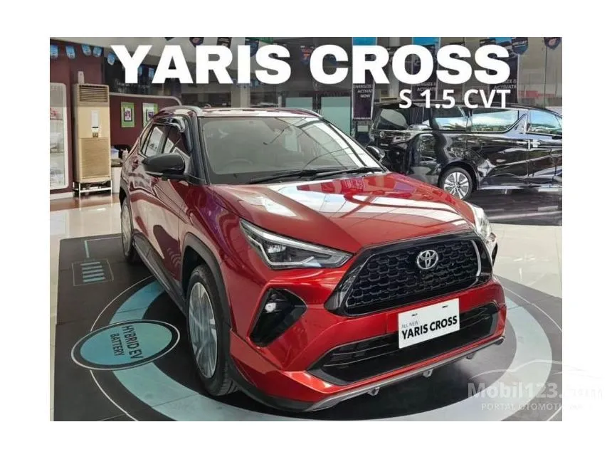 Jual Mobil Toyota Yaris Cross 2024 S 1.5 di Jawa Barat Automatic Wagon Merah Rp 413.100.000