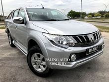 2016 Mitsubishi Triton 2.4 (M) VGT MIVEC TURBO, P.START, LED DAYLIGHT,ONLY 2XXX KM DONE, UNDER WARRANTRY LIKE NEW