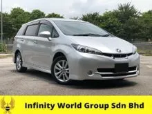 Y 2010 Toyota Wish 1.8 S G SPEC FACELIFT MPV / FREE 3 YEARS WARRANTY / PADDLE SHIFT / PUSH START / ORIGINAL SOUND SYSTEM / LIMITED JAPAN SPEC 1 OWNER