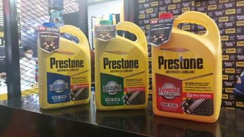 Formula Baru Coolant Prestone Cor-Guard, Perlindungan Mesin Mobil Lebih Efektif
