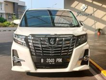 Toyota Alphard SC Cbu New Model At 2015 Putih Low Km Record Super Mulus