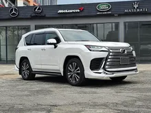 2023 Lexus LX 600 3.4 7 Seater SUV, Mark Levinson, Rear Entertainment, Modellista Bodykit, Sunroof, LX600, Surround Camera, Brown Interior, 2024