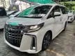 Recon 2019 Toyota Alphard 2.5 G S C Package MPV***Original Mileage 9k Km like New *** Special Offer***