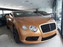 2013 Unreg Bentley Continental GT 4.0 V8 Coupe Mulliner Driving Spec UK Spec Call For Best Offer