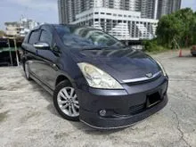 2003 Toyota Wish 1.8 Type S MPV TIP TOP ORIGINAL CONDITION / ANDRIOD PLAYER / PRICE CAN NEGO /