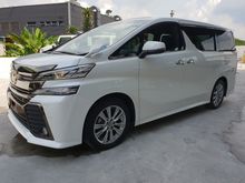 TOYOTA VELLFIRE GOLDEN EYES 2.5L UNREGISTER 2017 JAPAN SPEC WITH SUNROOF