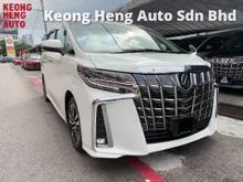 2021 Toyota Alphard 2.5 G S C Sunroof Power Boot 360 Camera Bodykit Free 2 Years Warranty