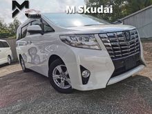 2016 Toyota Alphard 2.5 X SPEC 8 SEATER FREE 3 YRS TOYOTA WARRANTY!!