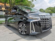 2018 Toyota Alphard 2.5 SC - Ori Low Mileage 10K KM 3 LED Headlight