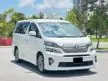 Used 2013/16 Toyota Vellfire 2.4 ZG Golden Eyes REGISTER 2016/LADY OWNER/ORI MILLAGE/ACCIDENT FREE & NOT FLOODED/CAR KING CONDITION