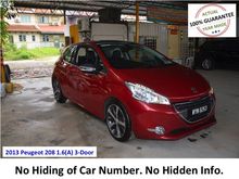 2013 Peugeot 208 1.6 (A) 3-DOOR COUPE