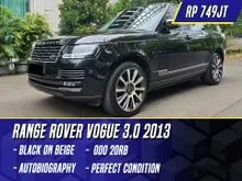 2013 Land Rover Range Rover 3.0 Autobiography SUV Black on Beige Hitam RR Vogue Autobigrafi