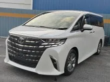 2024 Toyota Alphard 2.5 Z FULL SPEC