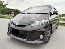 TRUE YEAR 2014/2017 Toyota Estima 2.4 Aeras PREMIUM # SEMI LEATHER SEAT # HIGH FULL SPEC # 1 OWNER