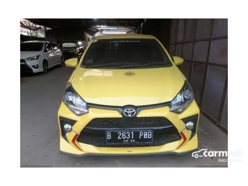Jual Mobil Toyota Agya 2021 TRD 1.2 di Jawa Barat Automatic Hatchback Kuning Rp 143.000.000