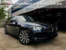 BMW 528i M5 3.0 M-SPORT WTY 2023 2012,CRYSTAL BLUE IN COLOUR,FULL LEATHER SEATS,M-SPORT SPORT RIMS,ONE OF CHINA LADY FOREIGNER OWNER