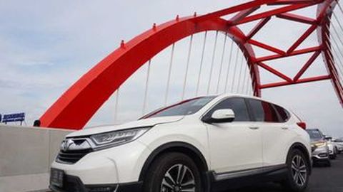 Honda Bawa CR-V untuk Ekspedisi Tol Trans Jawa 2018