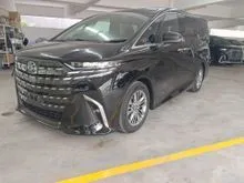 2025 Toyota Alphard 2.5 Z, Sunroof, HUD, Side Step, DIM, BSM, Auto Park