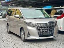 2020 Toyota Alphard 2.5 X Sunroof Grade 4.5 B Unreg 35K KM