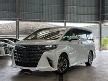 2025 Toyota ALPHARD 2.5 Z EDITION SR 360CAM ROOF MONITOR