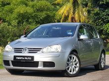 2005 VOLKSWAGEN GOLF 1.6 FSi (A) MK5 High spec sunroof CBU Imported brand new! Super tiptop condition! Volkswagen golf Fans collector items