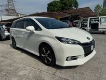 Nice No.7676,Facelift Model,Smart Entry,Push Start,Paddle Shift,SPORT/ECO Mode,4xDisc Brake,Auto Headlight,1Ladies Owner-2013/16 Toyota Wish 1.8 S MPV