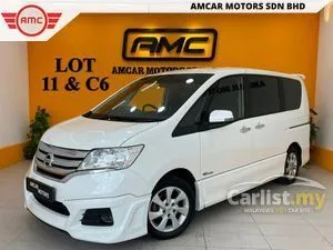 ORI 2013 REG 2014 Nissan Serena 2.0 CVT (A) S-Hybrid High-Way Star MPV 2 POWER DOOR ANDROID PLAYER