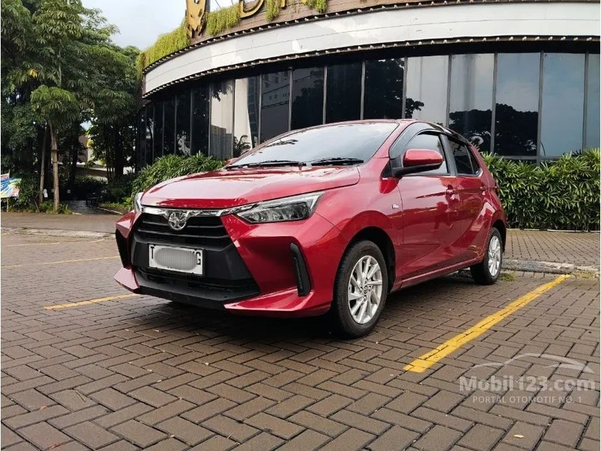 Jual Mobil Toyota Agya 2023 G 1.2 di Jawa Barat Automatic Hatchback Merah Rp 156.500.000