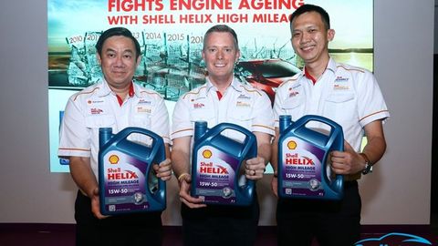 Shell Malaysia Introduces Lubricant For High-Mileage Cars