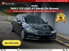 2017 BMW 740Li 3.0 Sedan G12 CKD AT Black On Brown 2017 2018 [ GARANSI 5TH ]