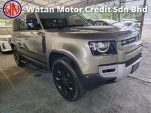 2024 Land Rover Defender 2.0 110 P300 UNREG,HI-SPEC,GRADE A CAR,ORI 10000KM ONLY,MERIDIAN SOUND SYSTEM,AIRMATIC,LED DAYLIMEMORY SEATS,360 CAM,DIM,BSM.