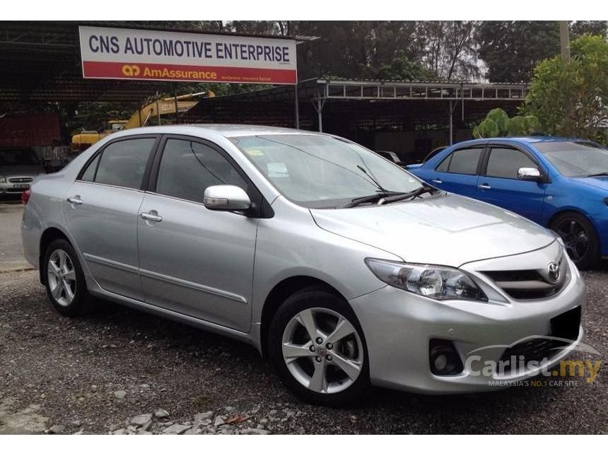 Toyota Corolla Altis 2011 V 2.0 in Selangor Automatic 