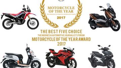 Yamaha, Honda dan Suzuki Rebutan Gelar Motor Terbaik 2017