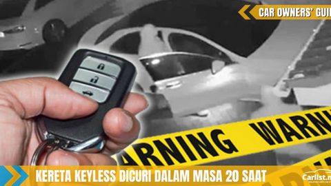 Pemilik Kereta Keyless Harus Berwaspada - Taktik Terbaru Pencuri Kereta