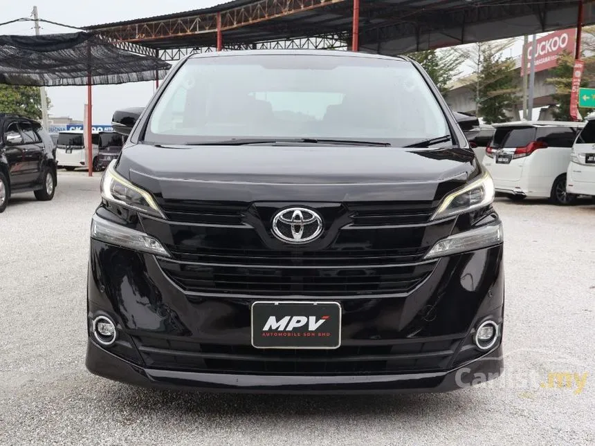 2017 Toyota Vellfire ZG MPV