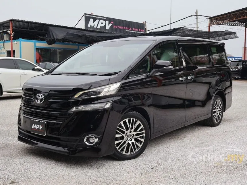 2017 Toyota Vellfire ZG MPV