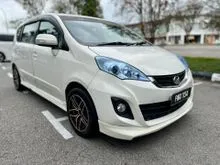2016 Perodua Alza 1.5 Advance (Metallic) MPV AV & Super Low Mileage & Free 1 Year Warranty
