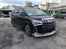 2018 MODELLISTA LEATHER PRE CRASH Toyota Alphard 2.5 SC G S C Package UNREG