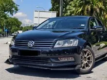 2014 Volkswagen Passat 1.8 TSI Sedan 80+K KM LOW MILEAGE FACELIFT BODY KIT AND LIPS TWO ELECTRIC SEAT LED HEADLAMP AUTO SEAT SPORT RIM ONE OWNER