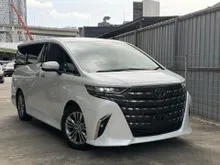 2025 Toyota Alphard 2.5 Z MPV HUD DIM BSM ROOF MONITOR UNREG 5A