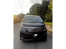 2013/10 Toyota Vellfire 2.4 Z MPV , 1 OWNER , ORIGINAL PAINT , 1 YEAR WARRANTY ENGINE GEARBOX