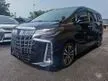 Recon 2019 Toyota Alphard 2.5 G S C Package MPV SunRoof / Front Camera / BSM / DIM / Free 5 Year Warranty - Cars for sale