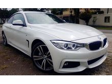 2014 BMW 435I M-SPORT 3.0 TWIN POWER TURBO UK SPEC UNREG SELLING PRICE RM 325,000.00 WHITE COLOR ( 2348 )