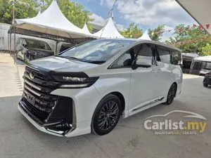 2024 Toyota Vellfire 2.4 Z Premier/GRD 4.5/BROWN INTERIOR/MODELISTA BODYKIT/HUD/SUNROOF/DIM/BSM/360CAMERA/UNREG24