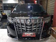 2019 Toyota Alphard 2.5 G ATPM Plat D Km 4700 BLACK
